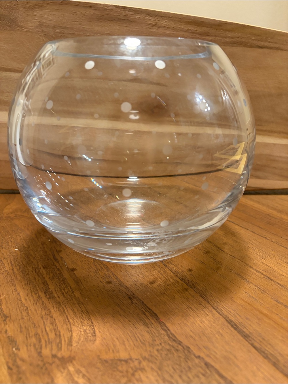 Kate Spade Lenox 8” Rose Bowl Globe Vase